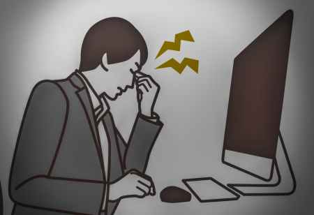 目の焦点（ピント）が合わない！その対処法は？