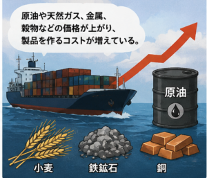 値上げラッシュ　なぜ起きている
