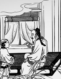 冉伯牛、伝染病にかかった最長老の弟子