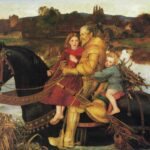 過ぎ去りし夢-浅瀬のイサンブラス卿_ミレイ