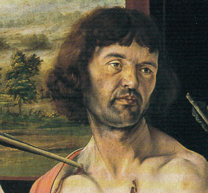 聖セバスティアヌスの殉教_グリューネヴァルト